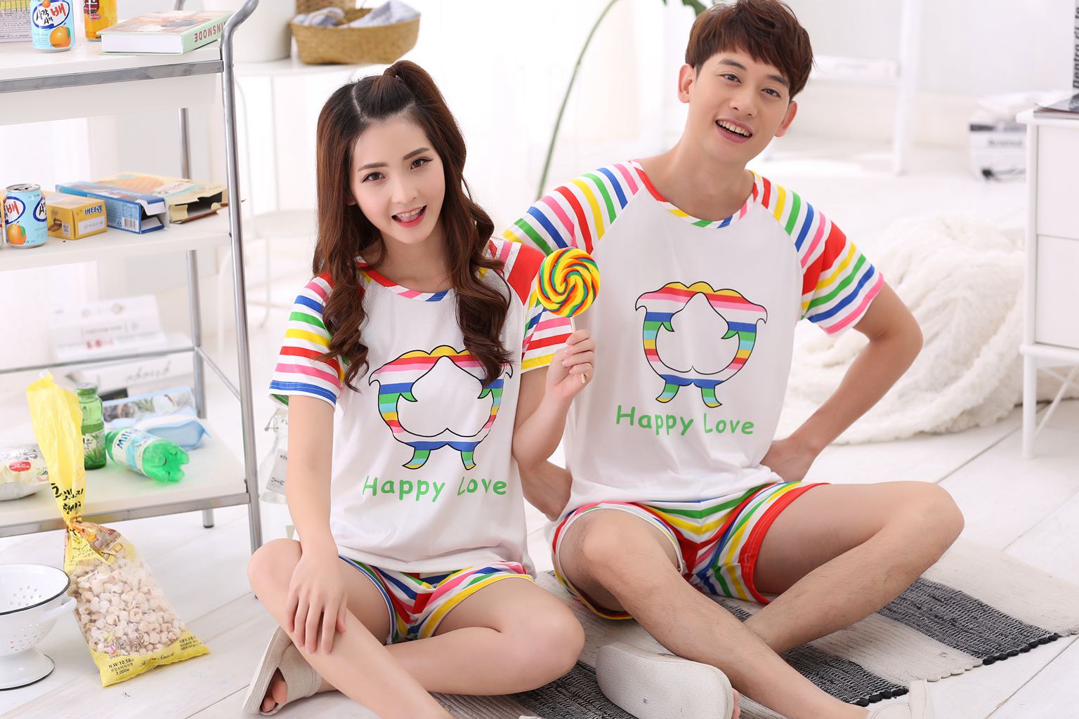 Pyjama pour femme OTHER à manche courte - Ref 3000055 Image 27